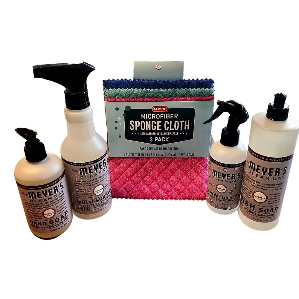 Mrs. Meyer's Lavender Basic Cleaning Bundle